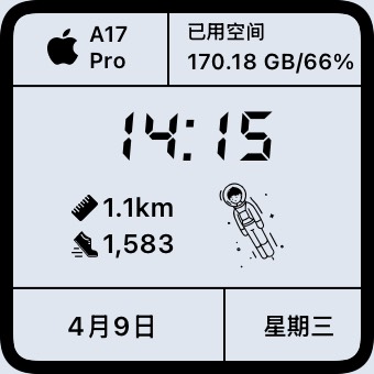 太空錶盤