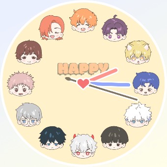 Widget 头像时钟