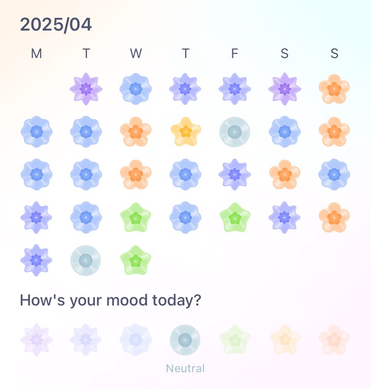 Mood Calendar