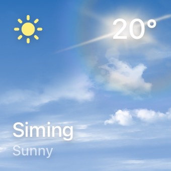 Real weather