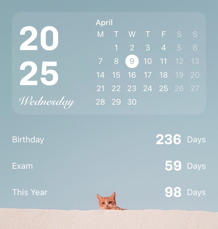 Countdown Calendar