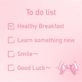 To do list