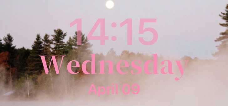 Widget 时间日历
