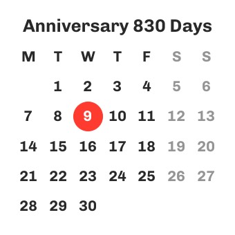 Countdown Calendar