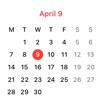 Calendar