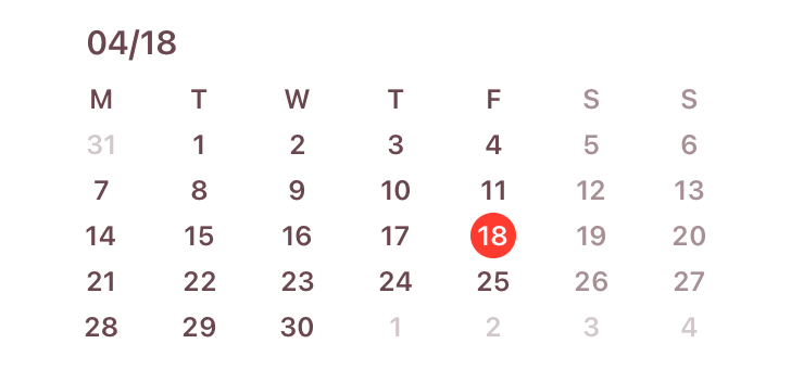 Calendar