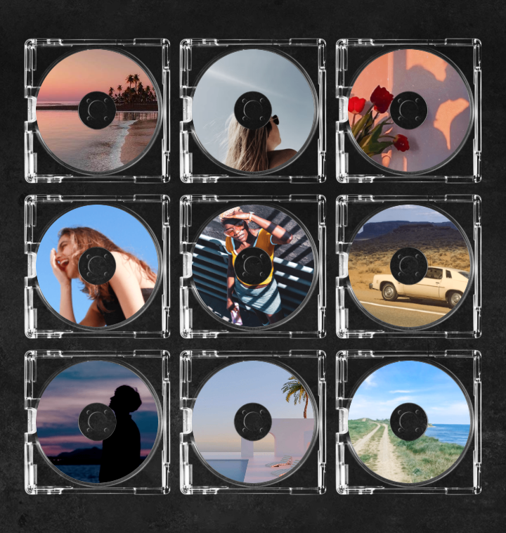 Music CD Wall