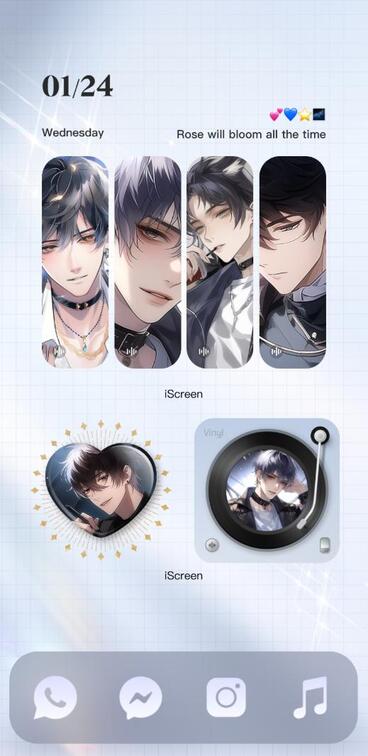 My idol theme