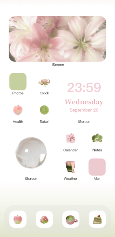 Pink & Green
