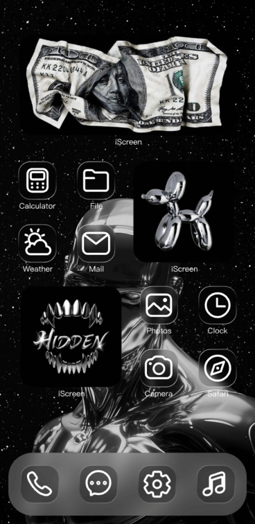 iOS26 Silver Surface