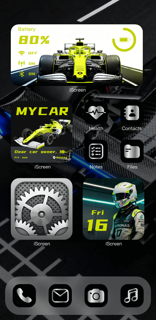 F1 Racer - Cool Green