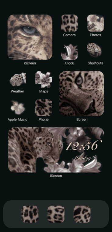 Sepia Leopard Hues