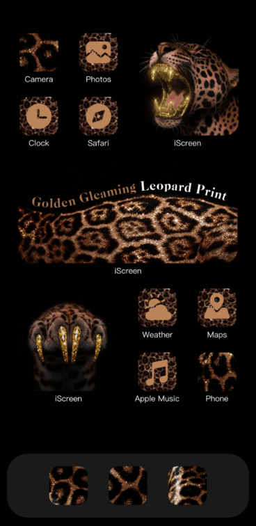 Golden Brown Leopard