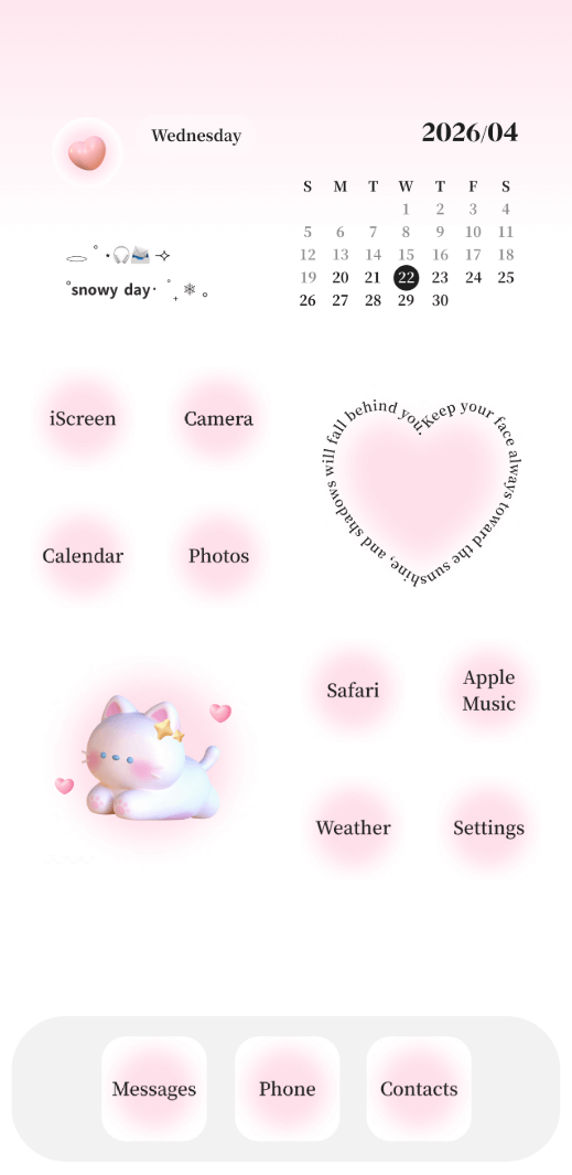 Soft Pink Serenity
