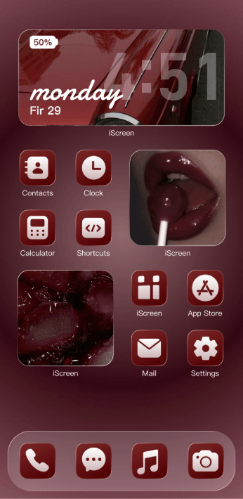 Burgundy Luxury