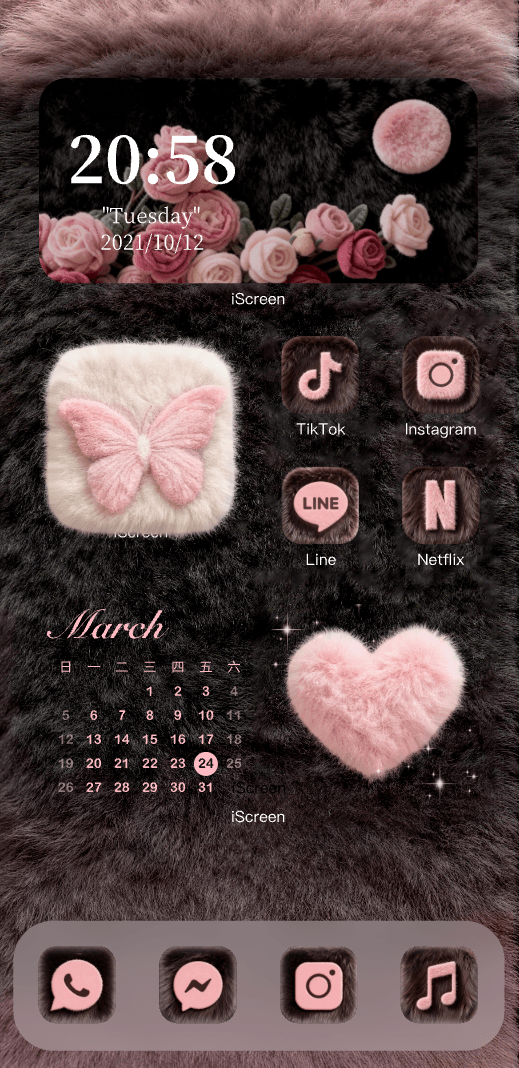 Pink Ink Plush