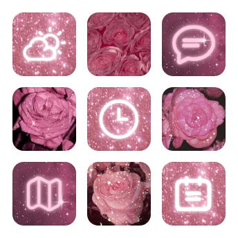 Pink pearlescence